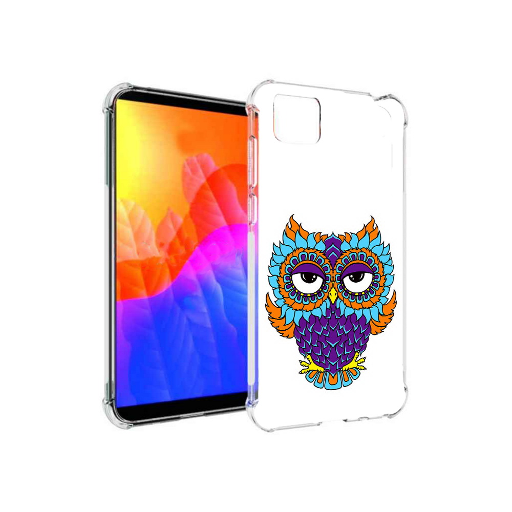 

Чехол MyPads Цветная сова для Honor 9S (DUA-LX9), Прозрачный, Tocco