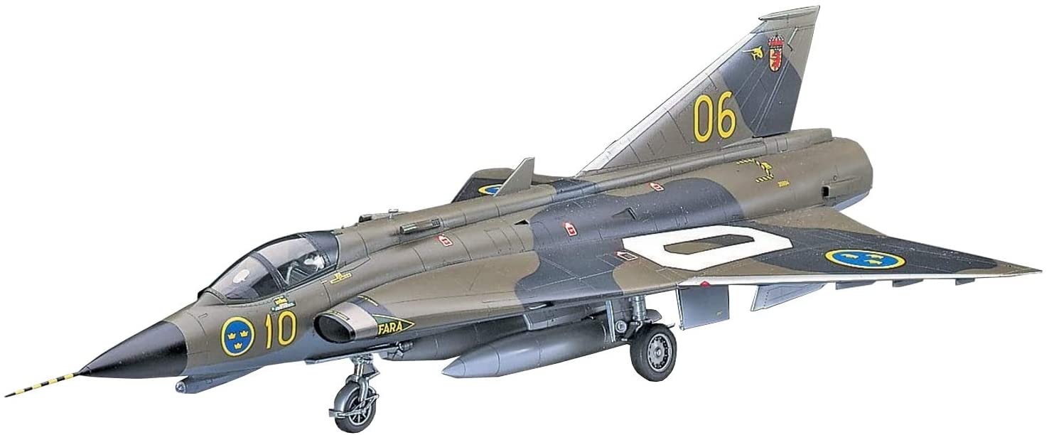 

Сборная модель Hasegawa 1/48 J35F/J Draken