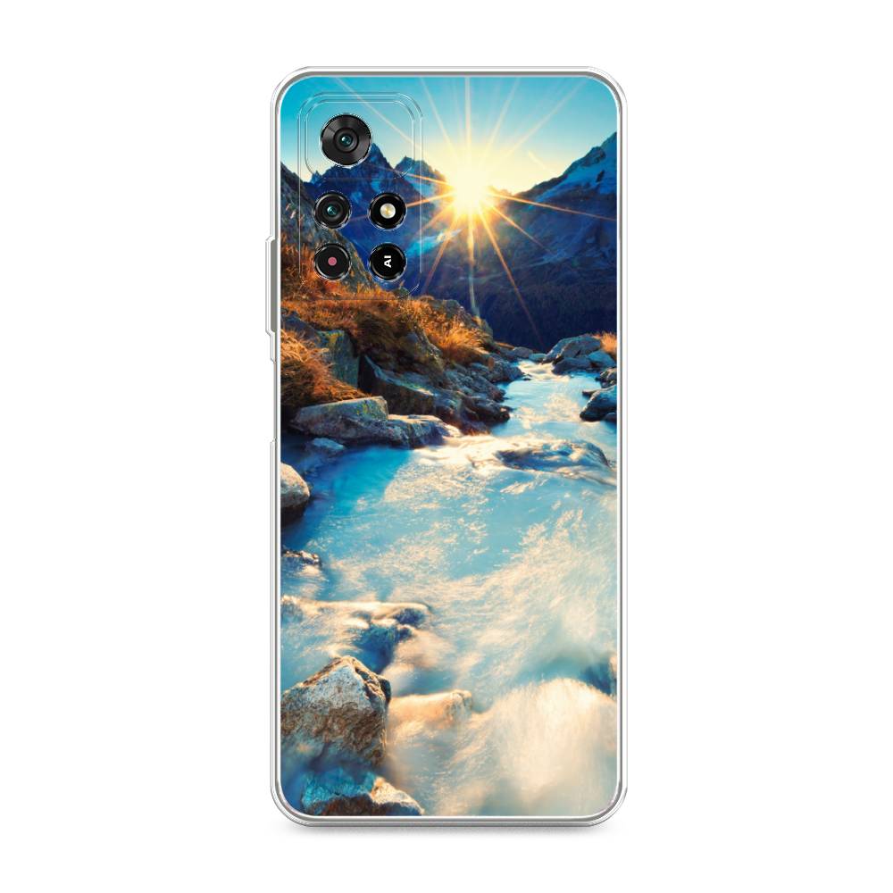 

Чехол Awog на Xiaomi Redmi Note 11T 5G "Восход 7", Разноцветный, 315150-4