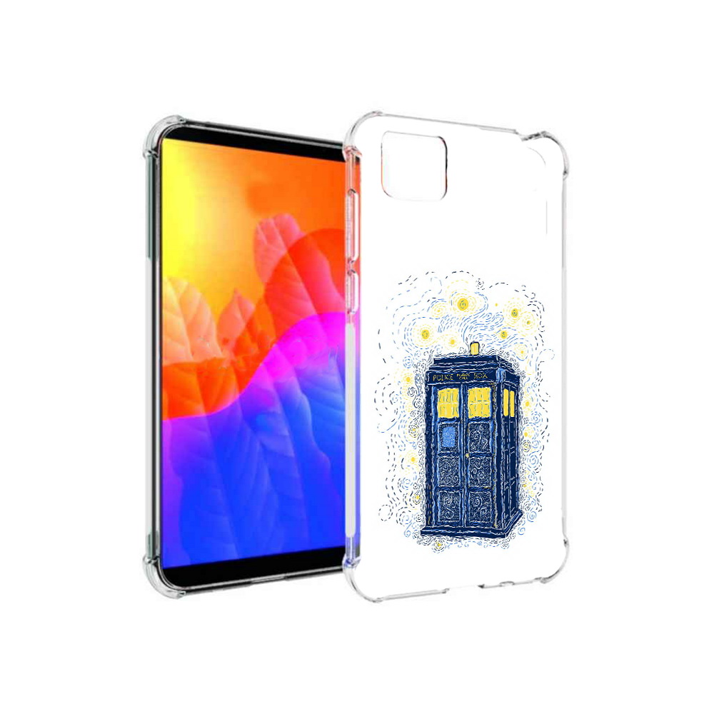 

Чехол MyPads будка рисунок для Honor 9S (DUA-LX9), Прозрачный, Tocco