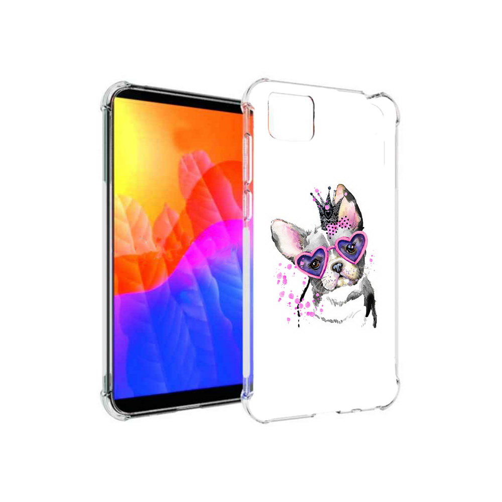 

Чехол MyPads принцесса для Honor 9S (DUA-LX9), Прозрачный, Tocco