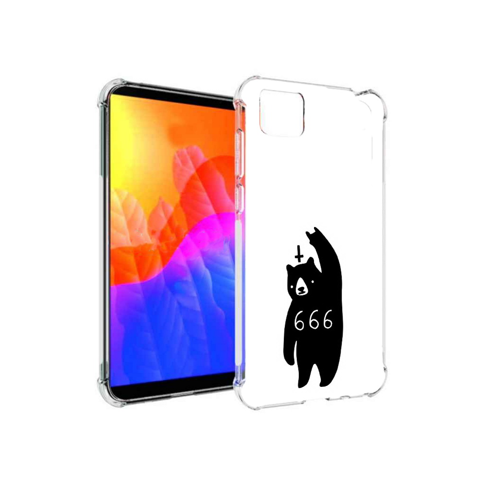 

Чехол MyPads медведь 666 для Honor 9S (DUA-LX9), Прозрачный, Tocco