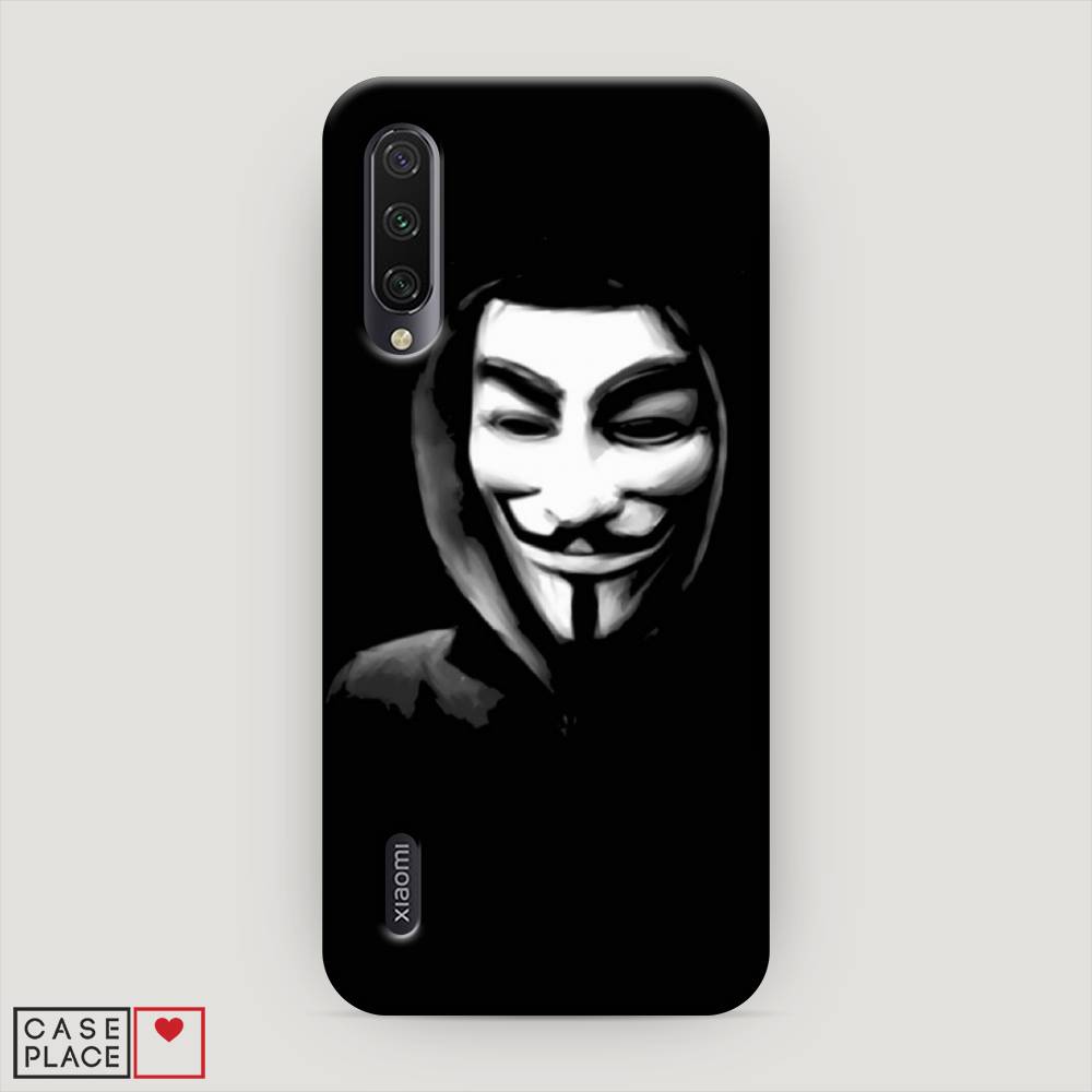 

Пластиковый чехол "Анонимус" на Xiaomi Mi A3, 36020-4