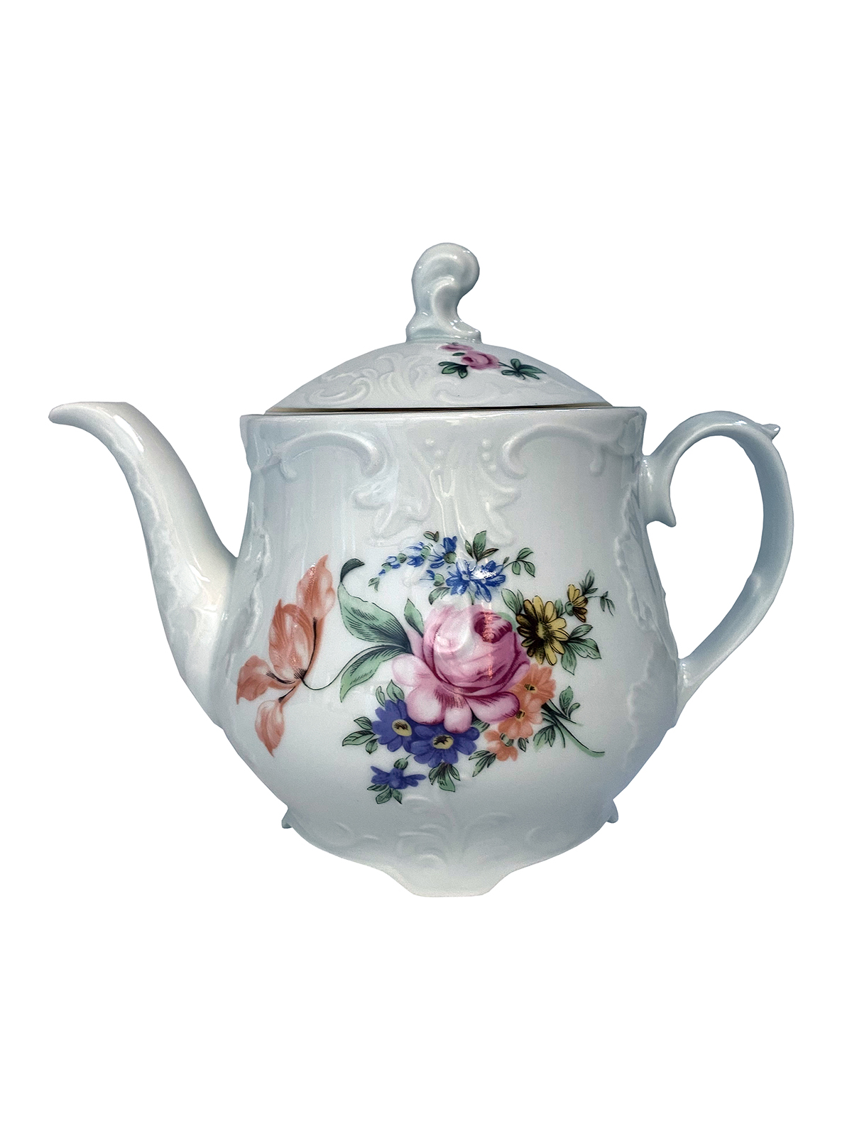 

Чайник заварочный Cmielow Rococo 1,1 л фарфоровый 75245, Белый