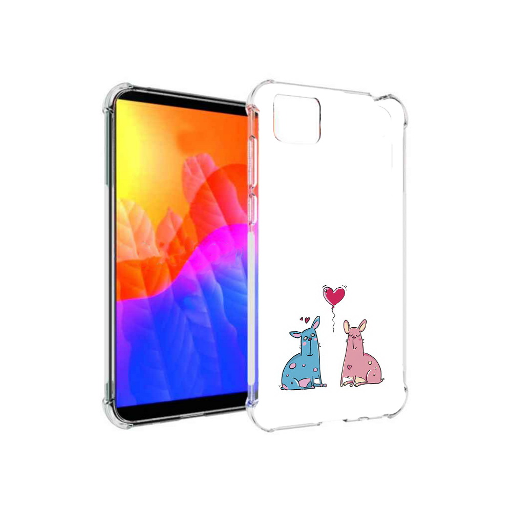 

Чехол MyPads Лама любовь для Honor 9S (DUA-LX9), Прозрачный, Tocco