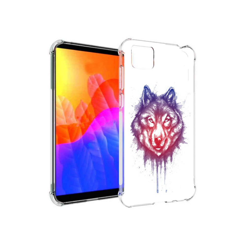 

Чехол MyPads пушистый волк для Honor 9S (DUA-LX9), Прозрачный, Tocco