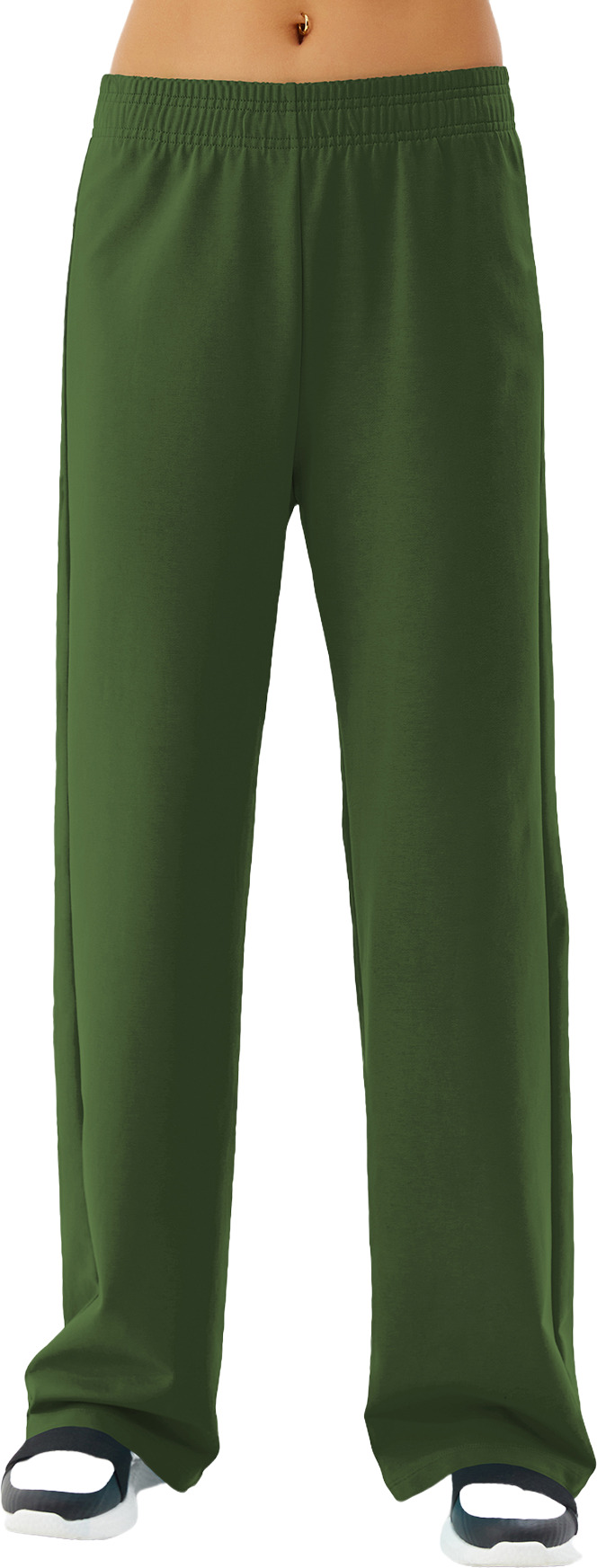 

Спортивные брюки женские Bilcee TB22WL05S0313-1-1011 зеленые XL, TB22WL05S0313-1-1011