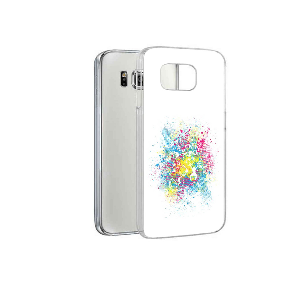 

Чехол MyPads Tocco для Samsung Galaxy S6 акварель абстракция (PT12300.506.214), Прозрачный, Tocco