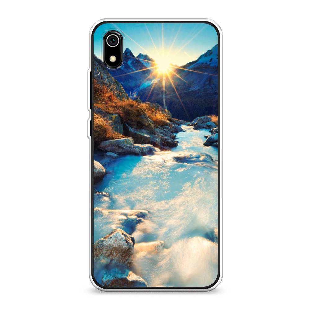 

Чехол Awog на Xiaomi Redmi 7A "Восход 7", Разноцветный, 35450-4