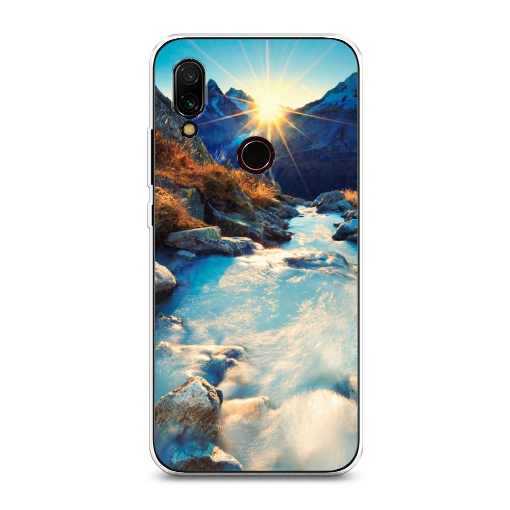 

Чехол Awog на Xiaomi Redmi 7 "Восход 7", Разноцветный, 35050-4