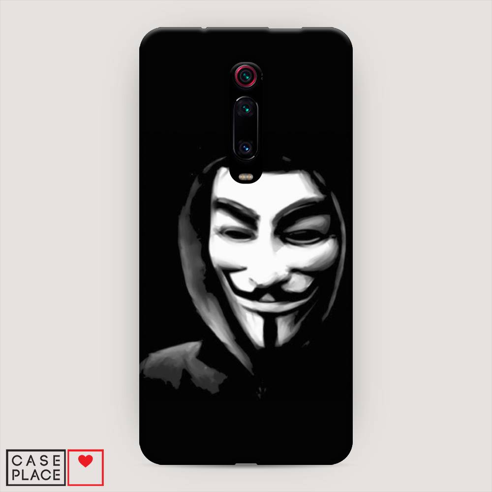 

Пластиковый чехол "Анонимус" на Xiaomi Mi 9T, 35720-4