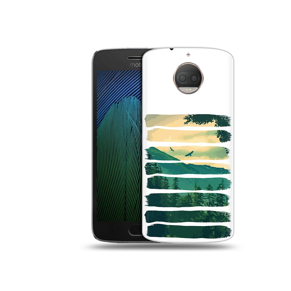 

Чехол MyPads Tocco для Motorola Moto G5S Plus Лесная чаща (PT75337.377.107), Прозрачный, Tocco