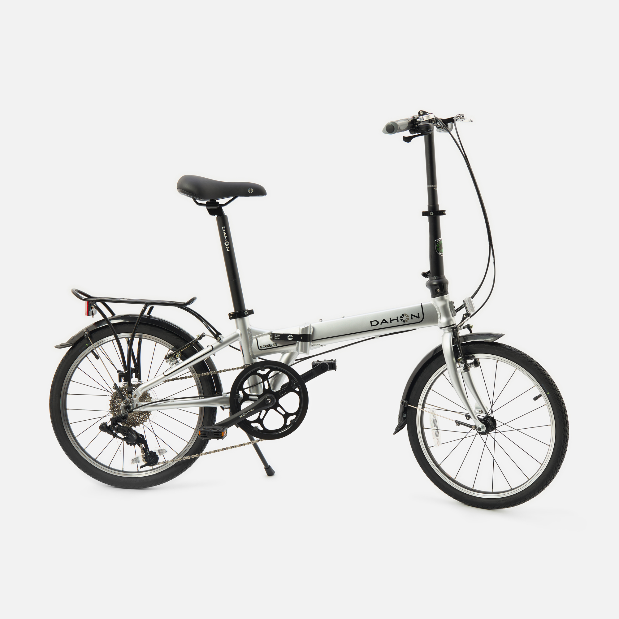 Велосипед Dahon Mariner D8 складной, 20 дюймов, KMA081, серебряный