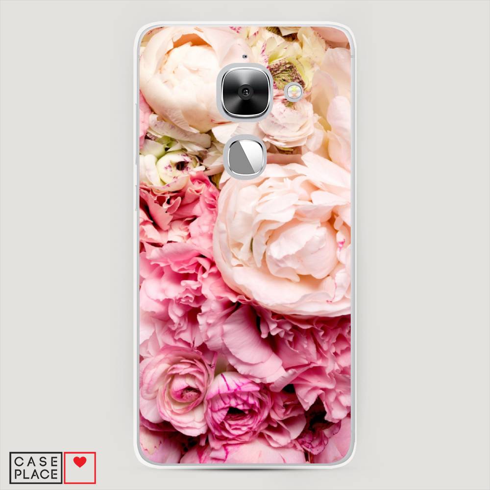 

Чехол Awog на LeEco Le Max 2 / Лееко Ле Макс 2 "Пионы яркие", Розовый, 140250-8