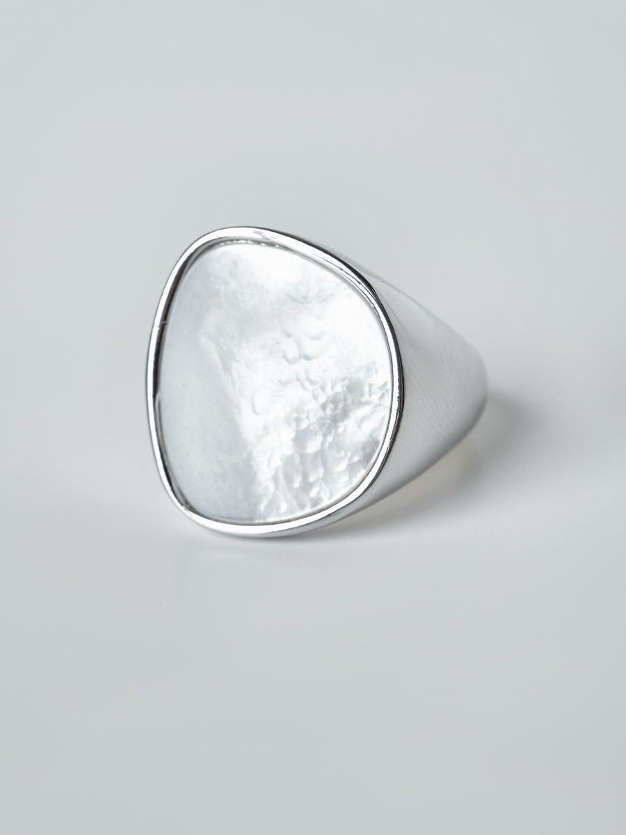 

Кольцо из латуни SHINE & BEAUTY KW00027-S, перламутр, KW00027-S