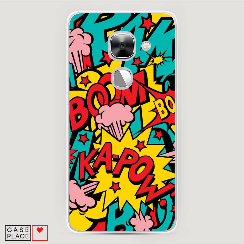 

Чехол Awog на LeEco Le Max 2 / Лееко Ле Макс 2 "Постер pop art", Голубой;желтый;красный, 140250-9
