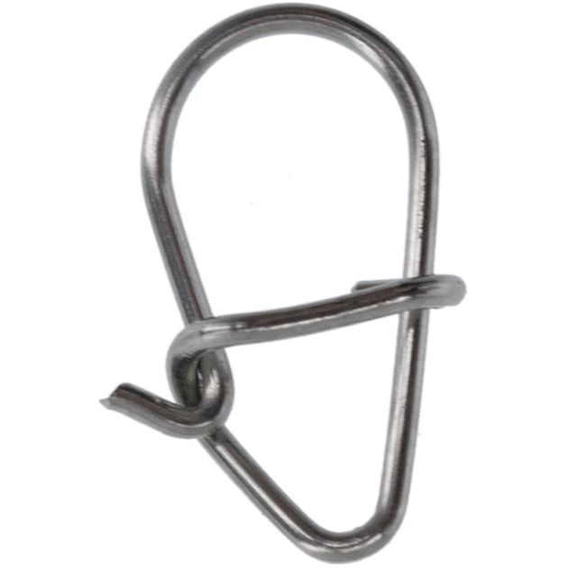 

Застёжка Mikado ROUND SNAP XL тест 16 кг. (10 шт.), Серебристый