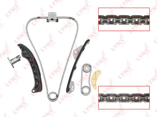 

К-кт цепи ГРМ TOYOTA AURIS/COROLLA/YARIS 1.6-1.8 2007 =>