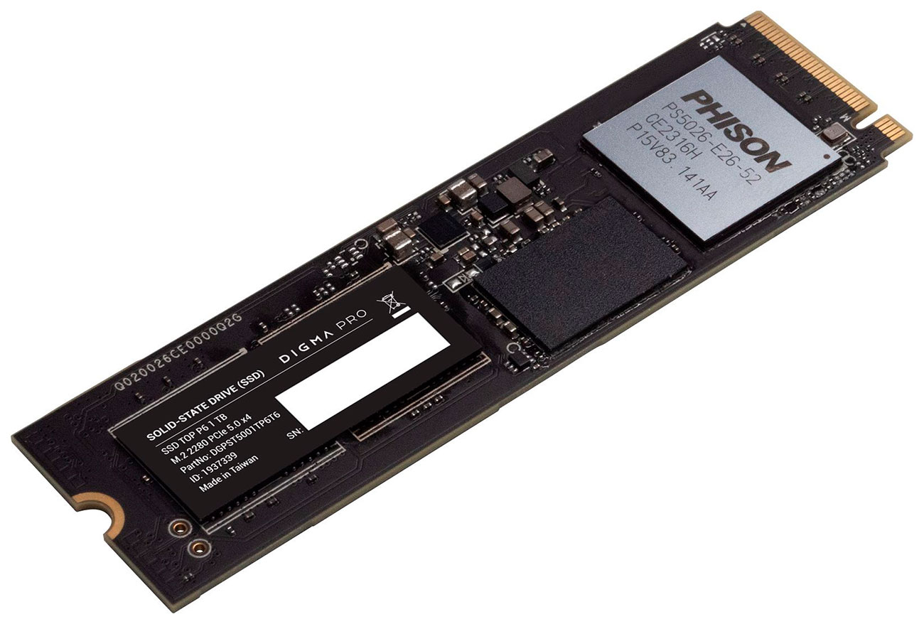 

Внутренний SSD накопитель DIGMA PRO Top P6 DGPST5001TP6T4 1ТБ, DGPST5001TP6T4
