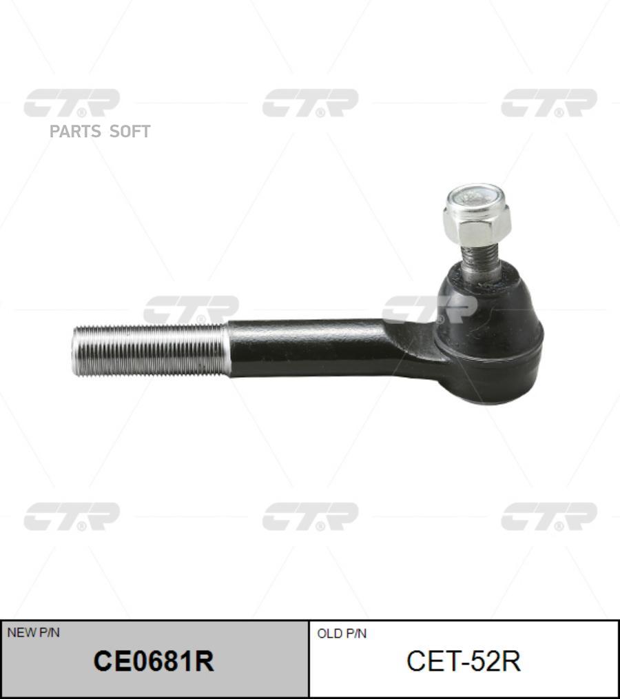 

Наконечник Рулевой Тяги R CTR CET-52R