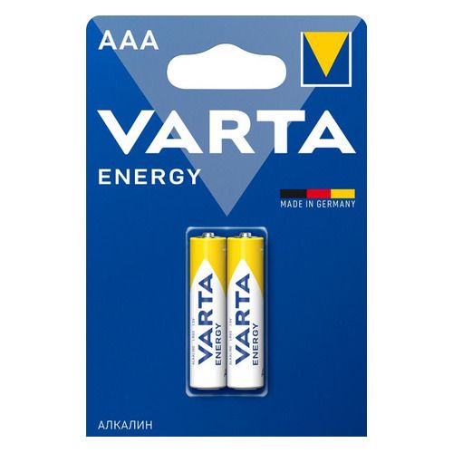 AAA Батарейка VARTA Energy LR03 Alkaline,  2 шт.