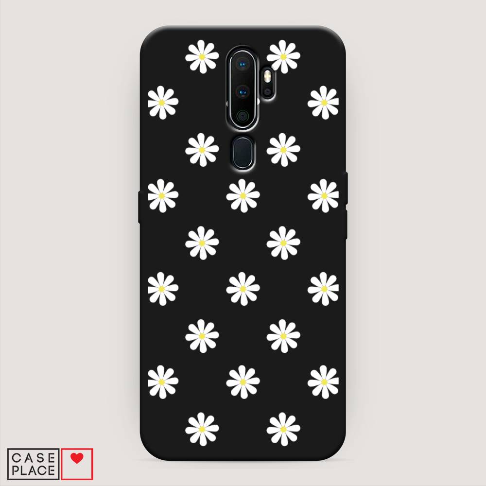 

Матовый силиконовый чехол "Маленькие ромашки" на Oppo A5 (2020), 251352-1