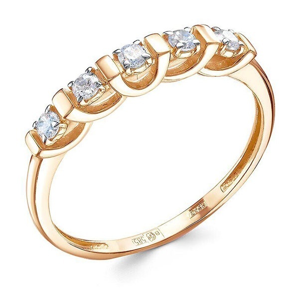 

Кольцо из золота р.  Kari Jewelry 231713, фианит, 231713