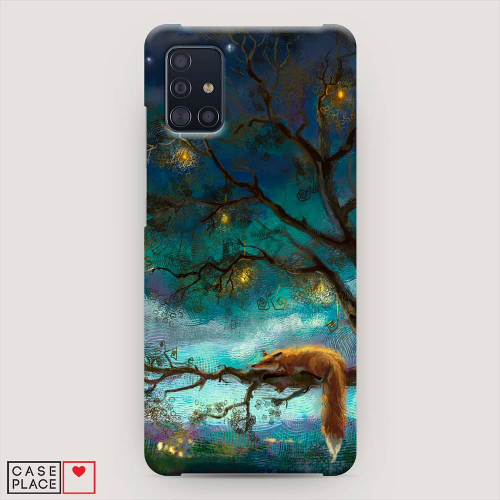 

Пластиковый чехол "Лиса устала" на Samsung Galaxy A51, 28920-1
