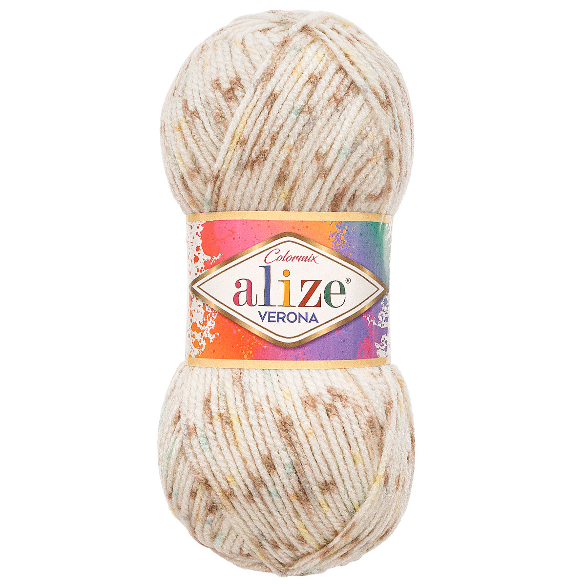 

Пряжа ALIZE Verona 100г, 210м, 100% Aкрил, 7700, 5 мотков, Бежевый, 7733982