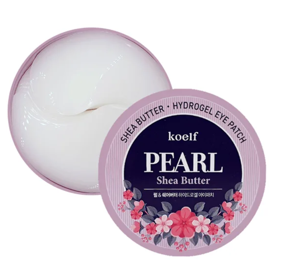 Патчи для глаз Koelf Pearl & Shea Butter Eye Patch гидрогелевые 60 шт