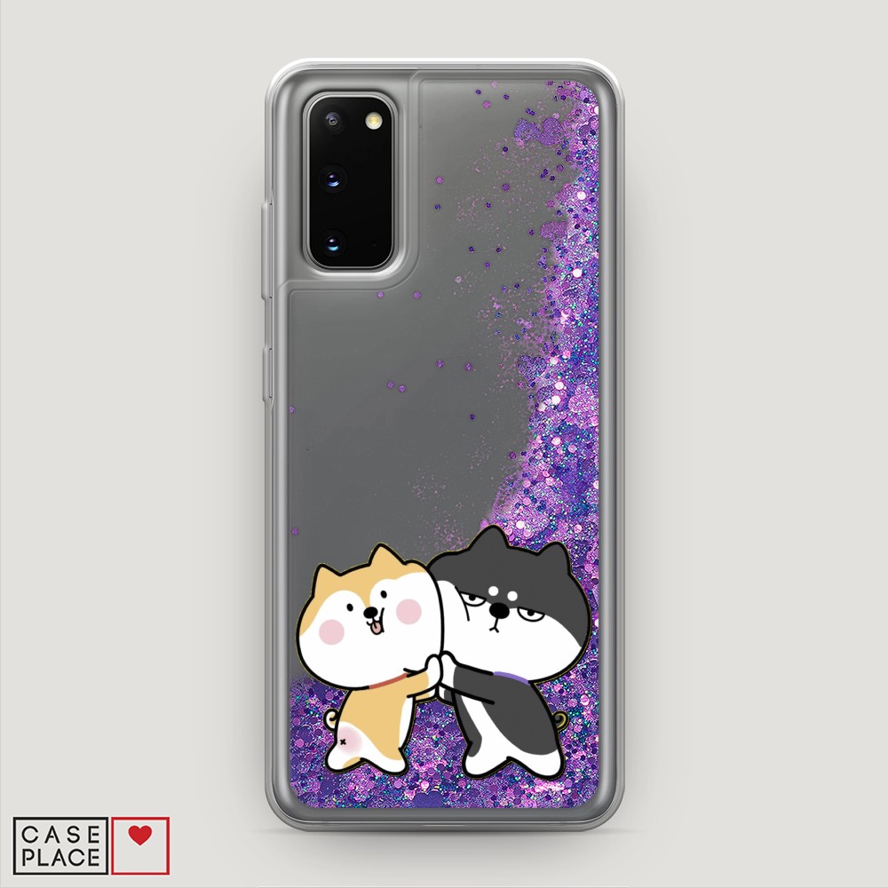 

Чехол Awog на Samsung Galaxy S20 "Обнимашки акита", Разноцветный, 29292-1