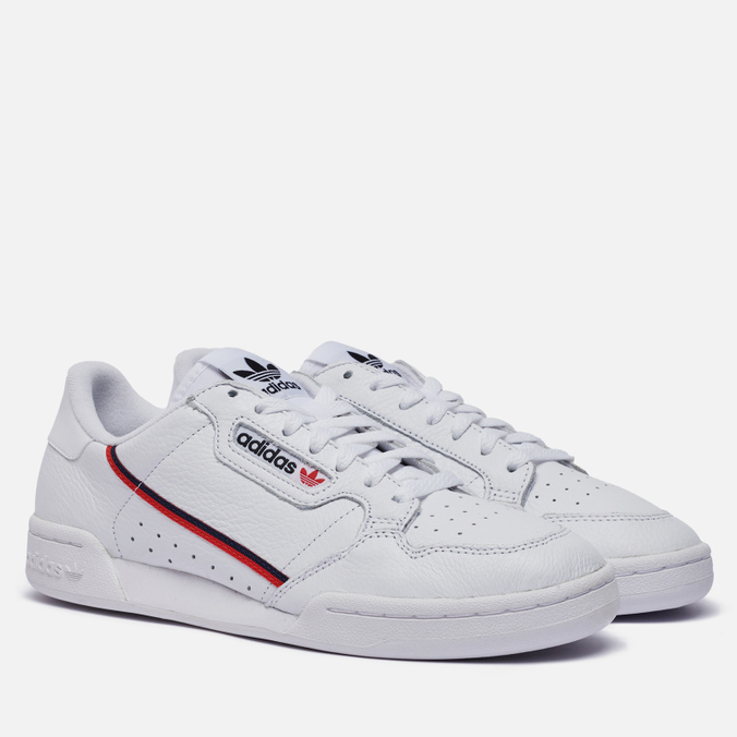 фото Кроссовки женские adidas continental 80 белые 38 eu