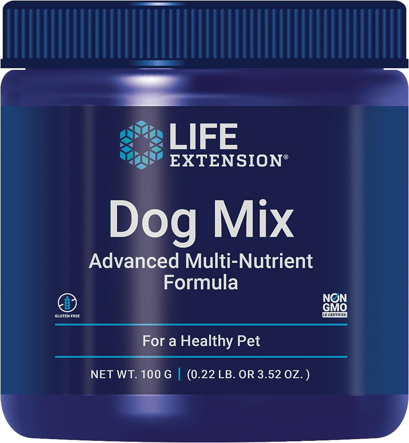 Пищевая добавка для собак Life Еxtension Dog Mix с витаминами и пробиотиками, 100г