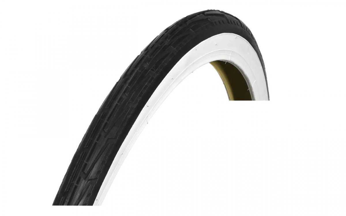 

Покрышка MICHELIN City 24x1.75 J 44-507 GW 3x22TPI(белый-черный)