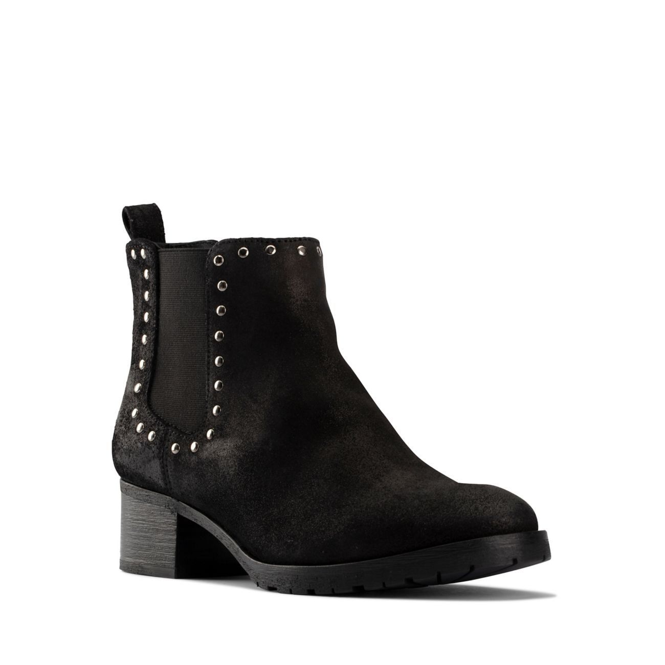 

Ботинки женские Clarks Mila Top 26152552 черные 36 EU, Черный, Mila Top 26152552