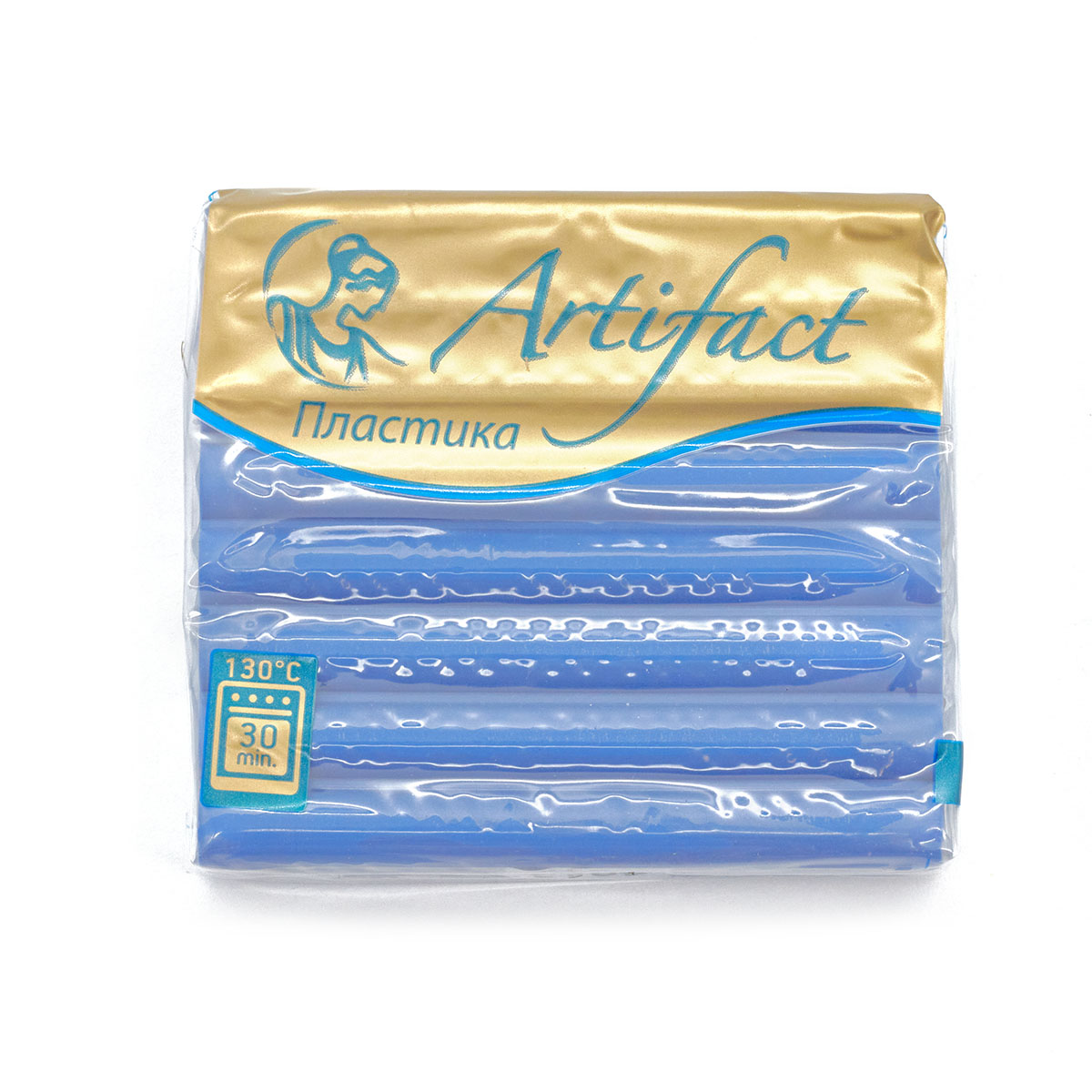 

Пластика брус 50 гр. (4613 классический Осенняя коллекция, дымчатый синий), Голубой, 619070