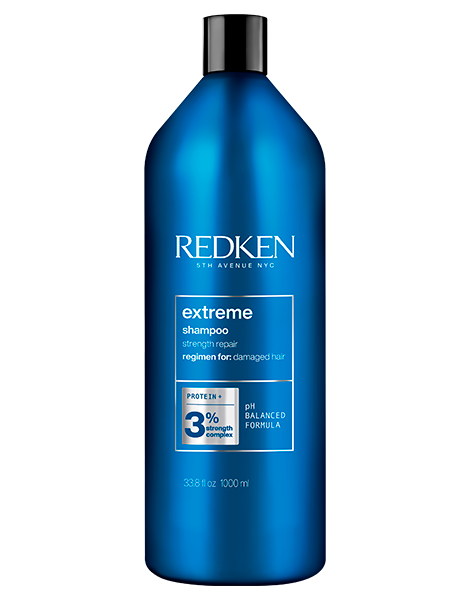 Шампунь Redken Extreme For Damaged Hair 1 л шампунь redken extreme length 300 мл