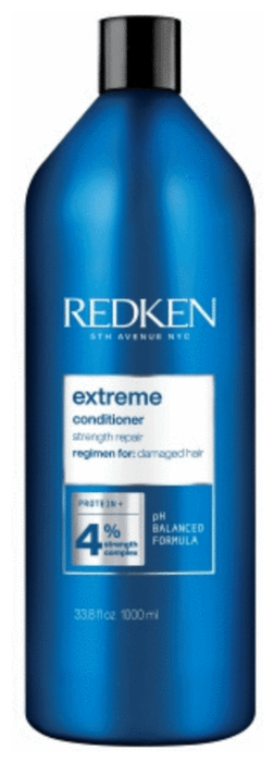 химическая завивка для поврежденных волос Кондиционер для волос Redken Extreme 1000 мл