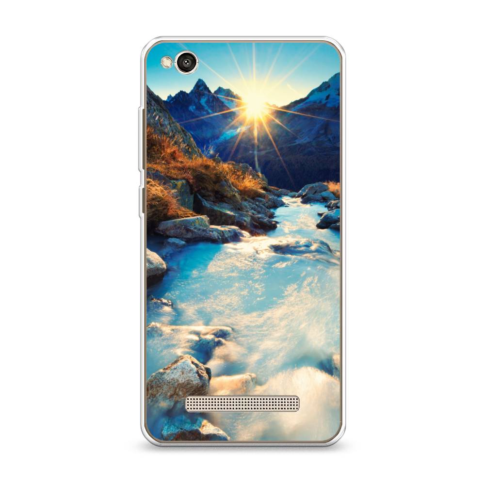 

Чехол Awog на Xiaomi Redmi 4A "Восход 7", Разноцветный, 31350-4