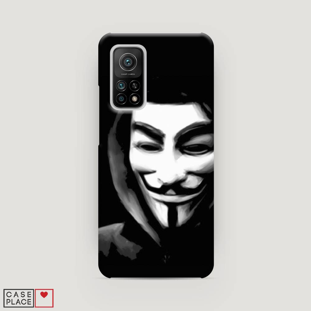 

Пластиковый чехол "Анонимус" на Xiaomi Mi 10T Pro, 37720-4