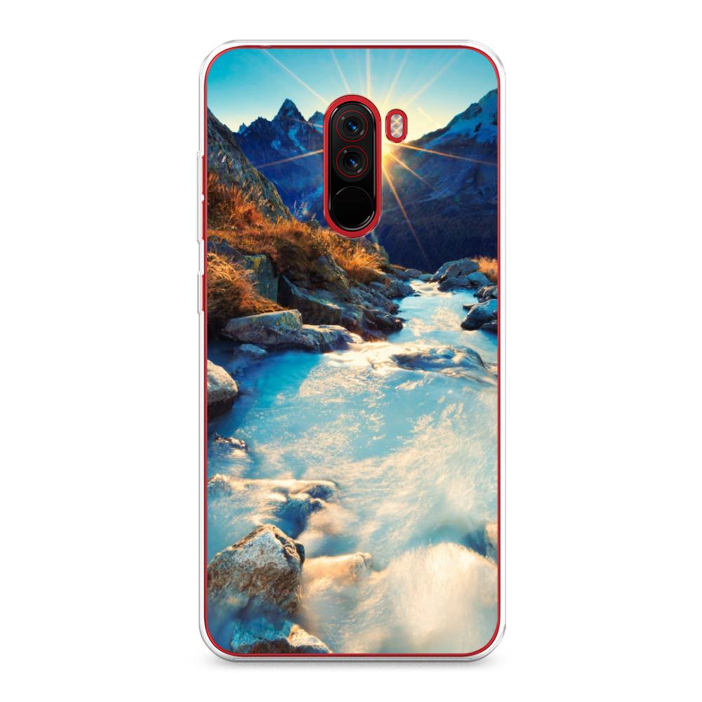 

Чехол Awog на Xiaomi Pocophone F1 "Восход 7", Разноцветный, 34450-4