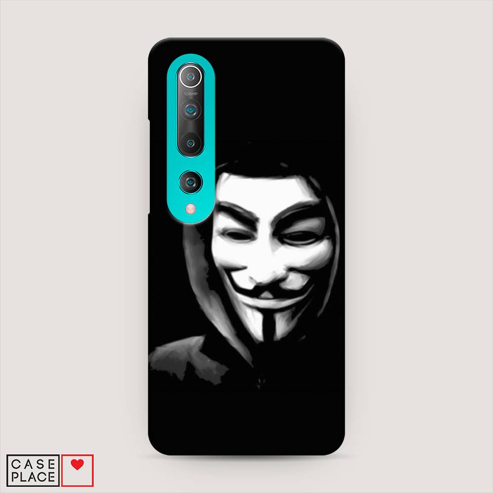 

Пластиковый чехол "Анонимус" на Xiaomi Mi 10 Pro, 37820-4
