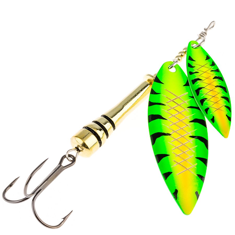 

Блесна вращающаяся Akara Action Series Tandem Bomba 2/4 21 гр. 5/7 oz. A11, Золотистый;желтый;зеленый, Tandem Bomba