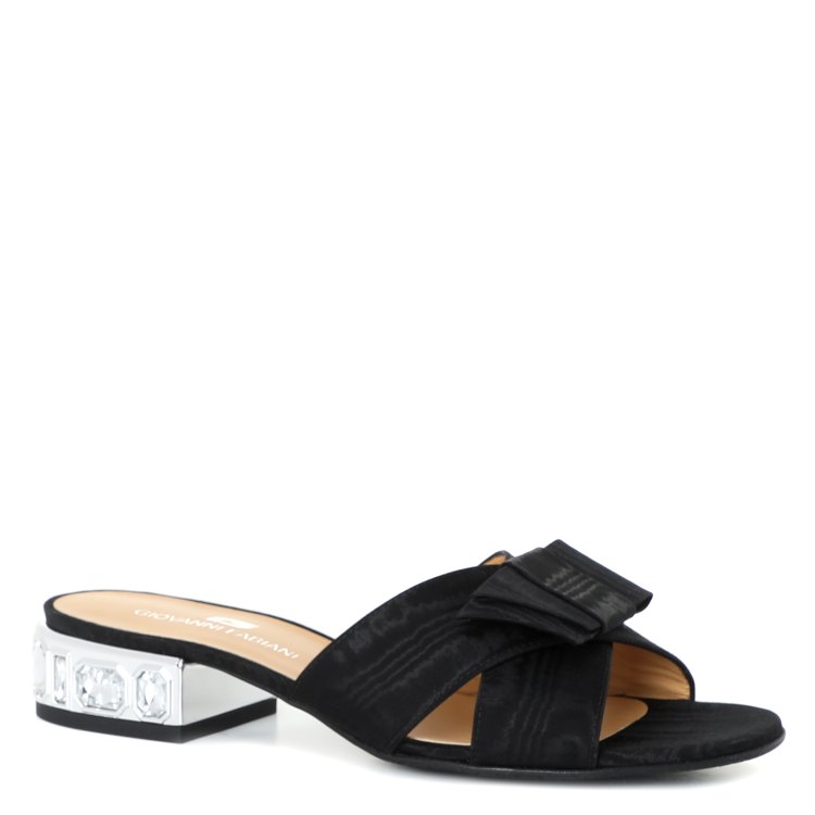 

Мюли женские Giovanni Fabiani S22679 черные 40 EU, S22679