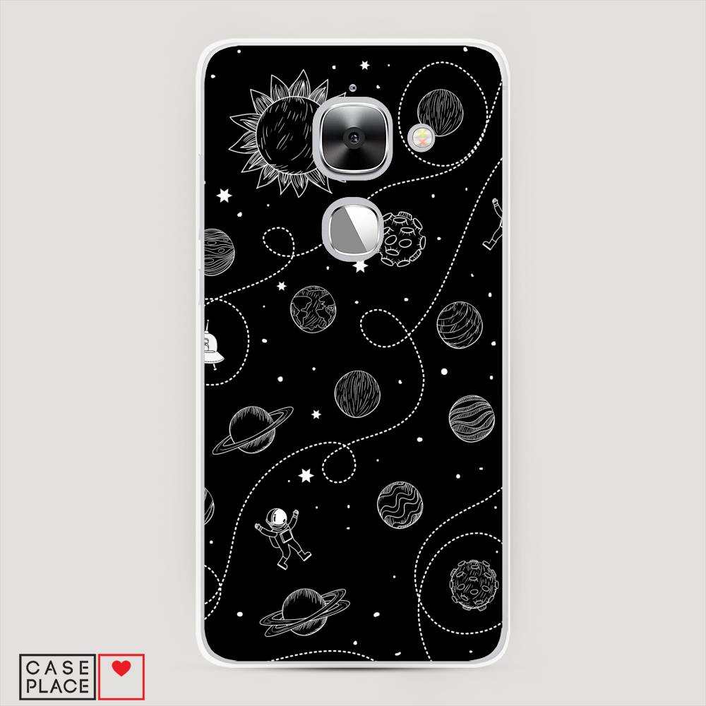 

Чехол Awog на LeEco Le 2/2 Pro / Лееко Ле 2/2 Про "В невесомости", Бежевый, 140150-4