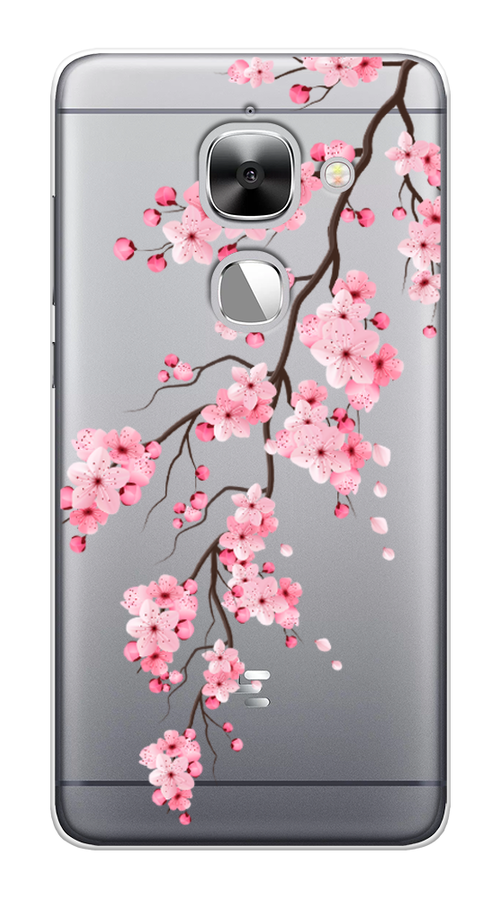 

Чехол Awog на LeEco Le 2/2 Pro / Лееко Ле 2/2 Про "Розовая сакура", Розовый;коричневый, 140150-8