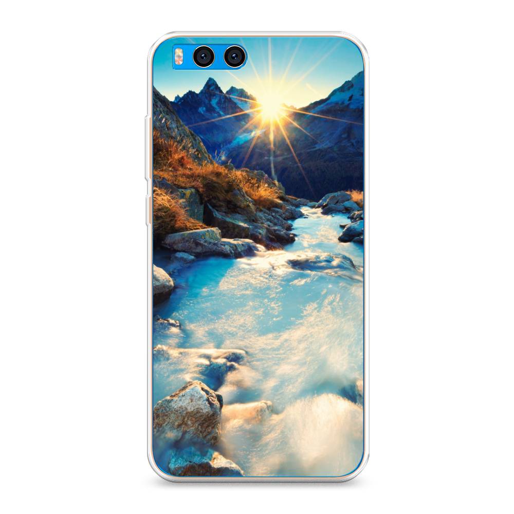 

Чехол Awog на Xiaomi Mi Note 3 "Восход 7", Разноцветный, 32450-4
