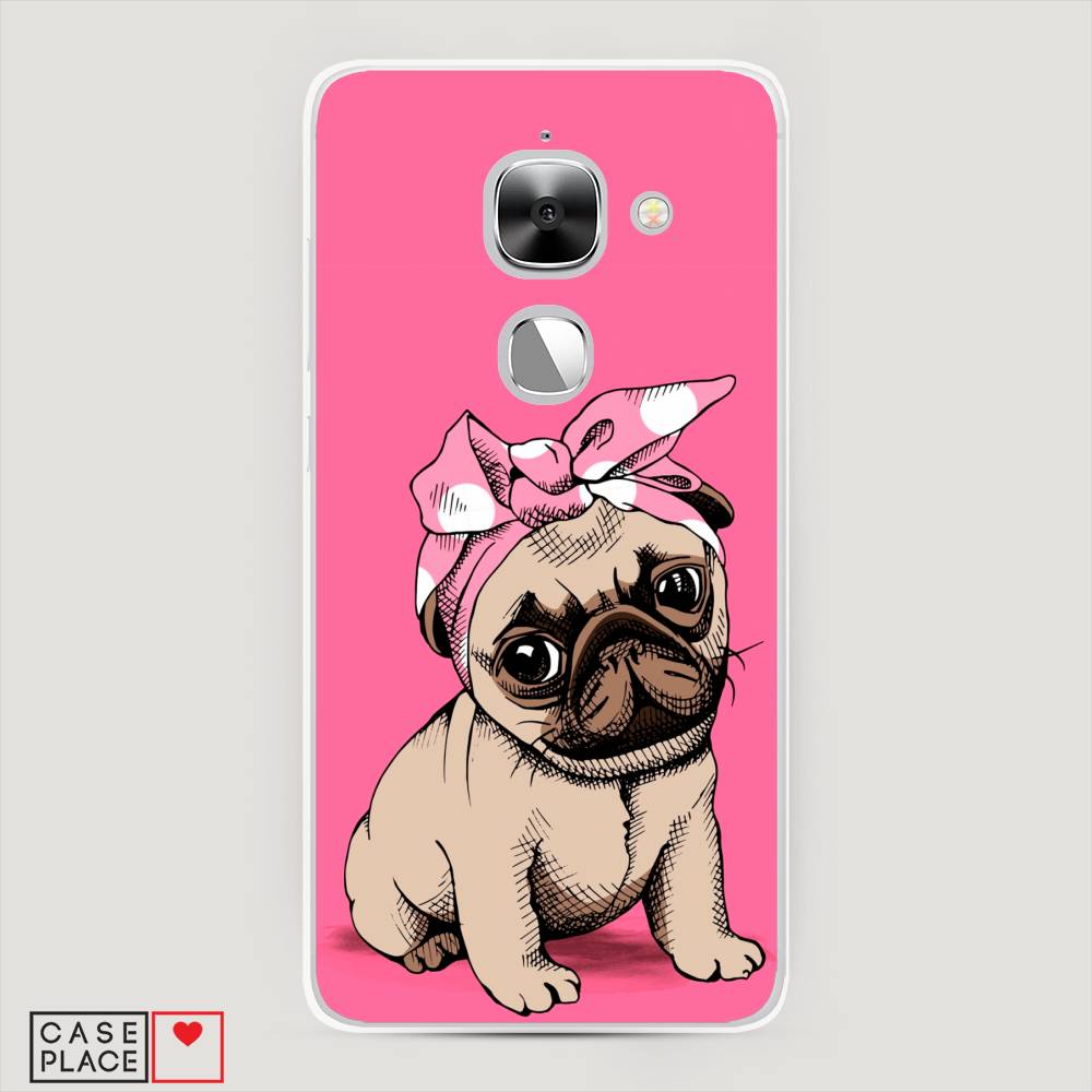 фото Чехол awog "dog pin-up" для leeco le 2/2 pro