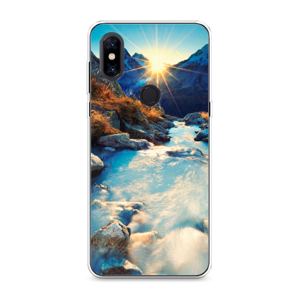 

Чехол Awog на Xiaomi Mi Mix 3 "Восход 7", Разноцветный, 34950-4