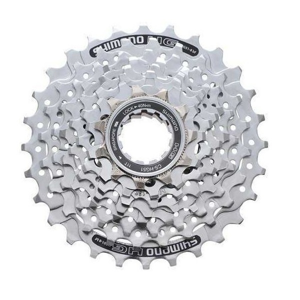 

Кассета SHIMANO HG51, 8ск, 11-30T, Серый